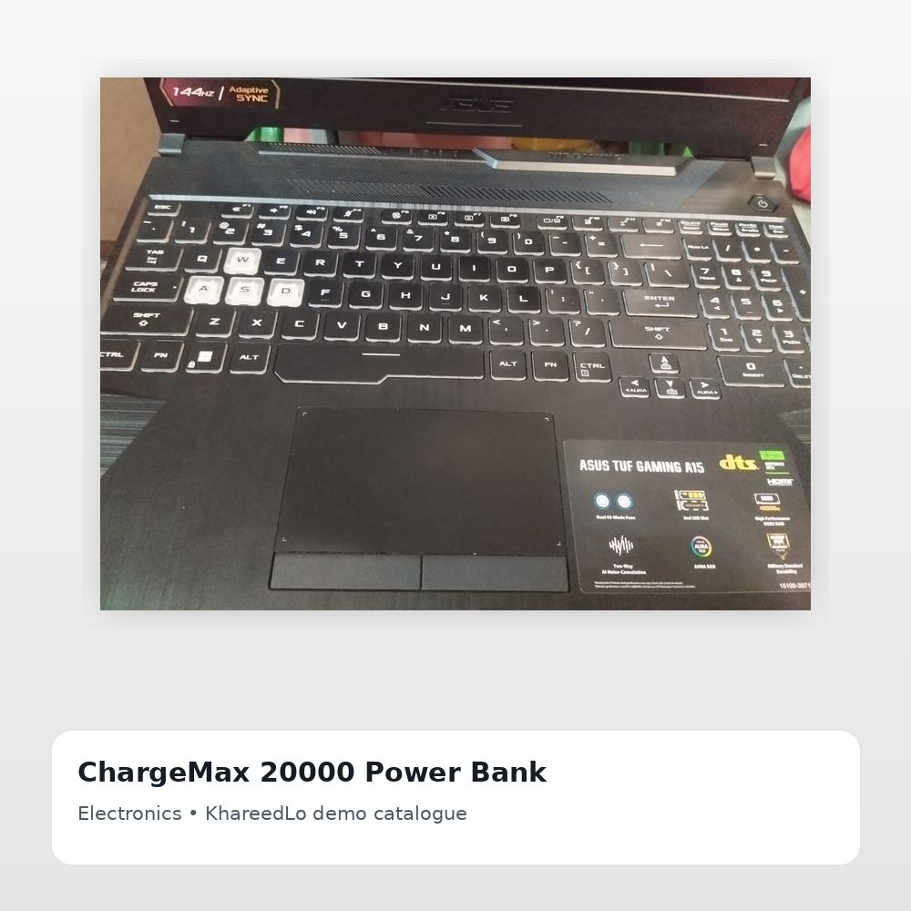 ChargeMax 20000 Power Bank