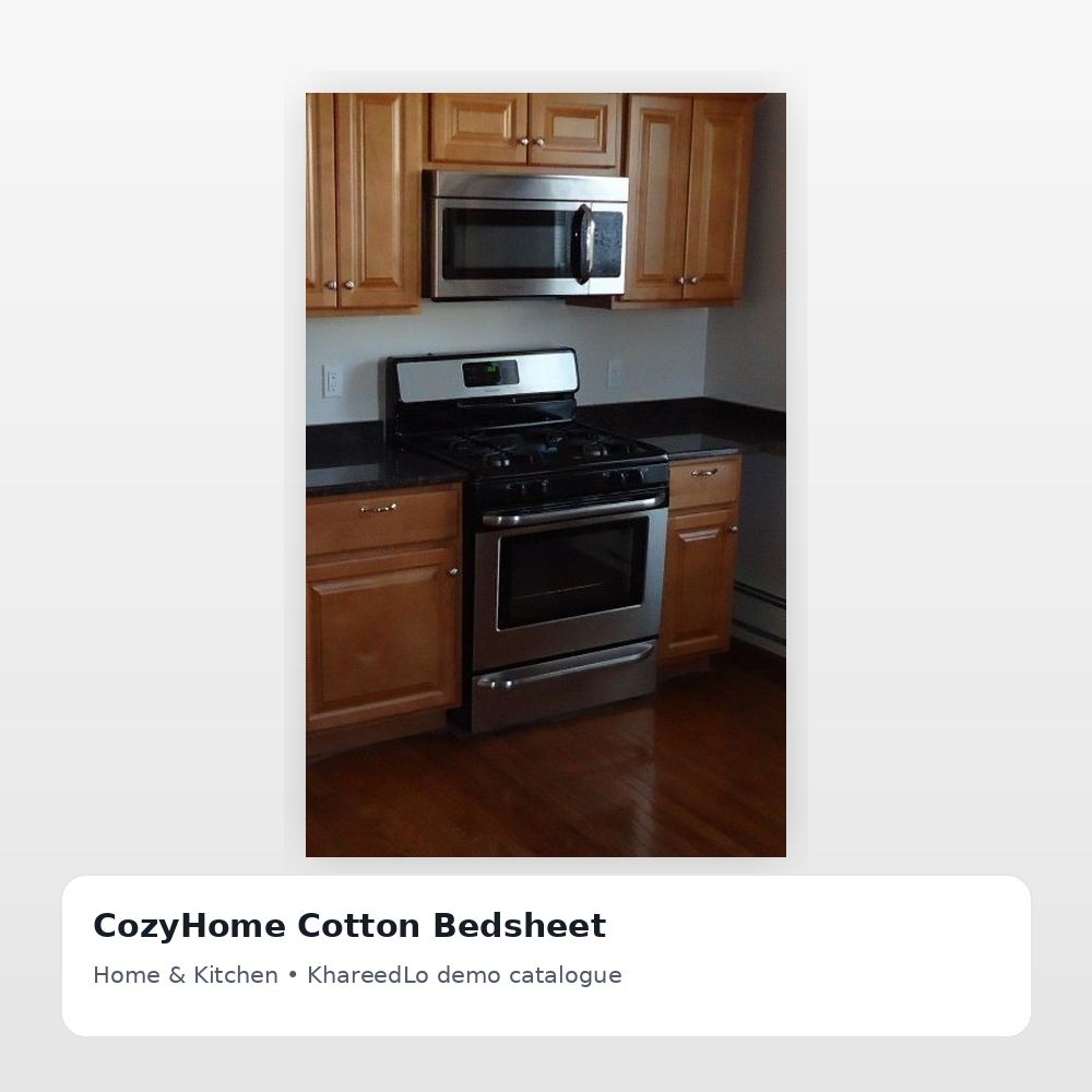 CozyHome Cotton Bedsheet