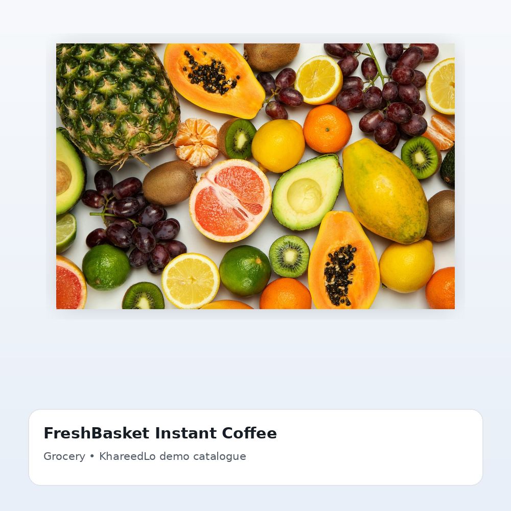FreshBasket Instant Coffee