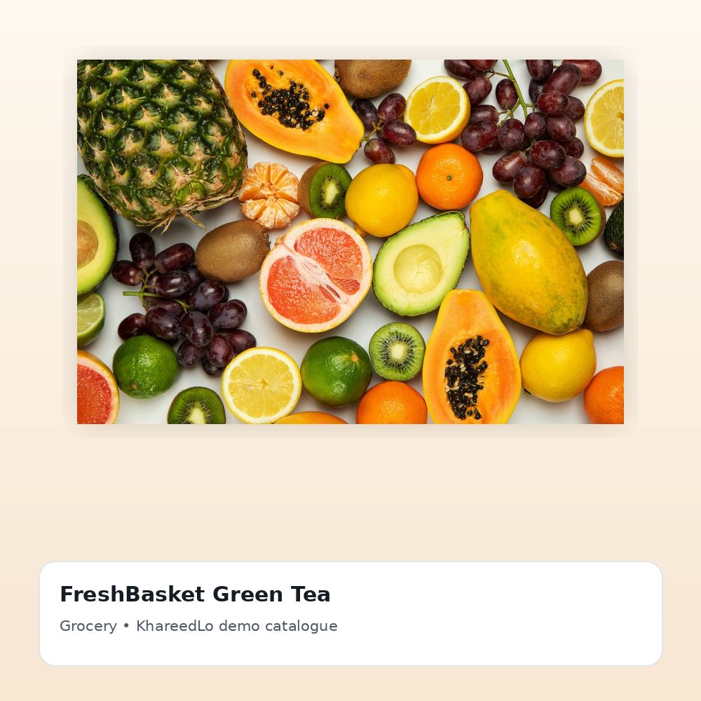 FreshBasket Green Tea