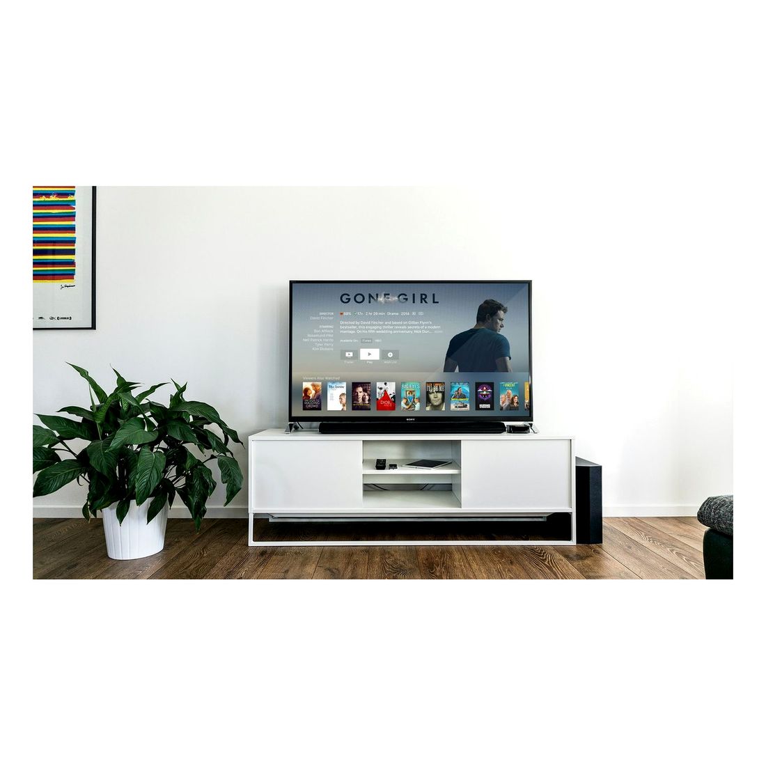 NovaTech Vision 55-inch 4K Smart TV